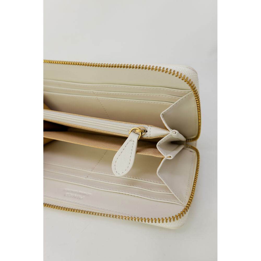 Cream Leather Wallet