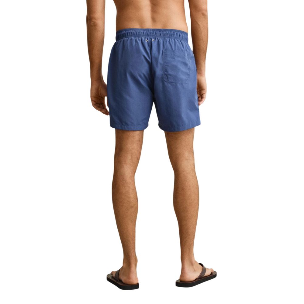 Blue Recycled Polyamide Swim Shorts