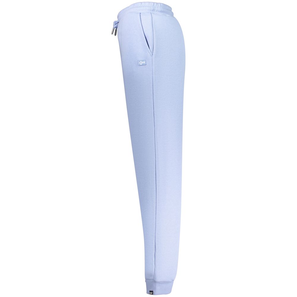 Blue Cotton Joggers (Workout Pants)