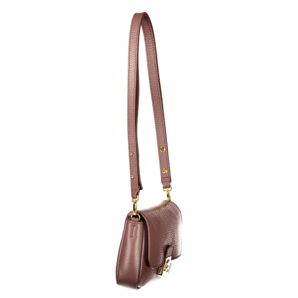 Brown Leather Handbag