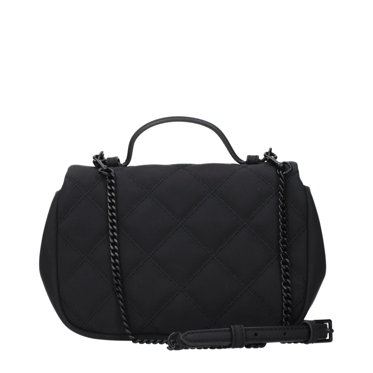 Black Fabric Handbag
