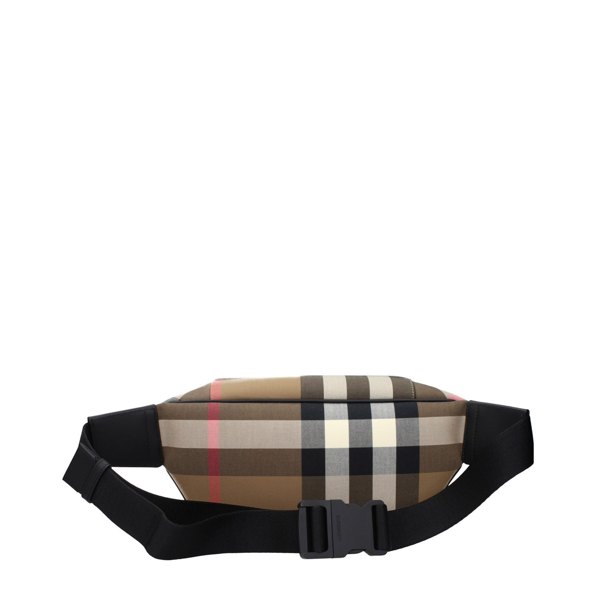 Beige Fabric Backpack