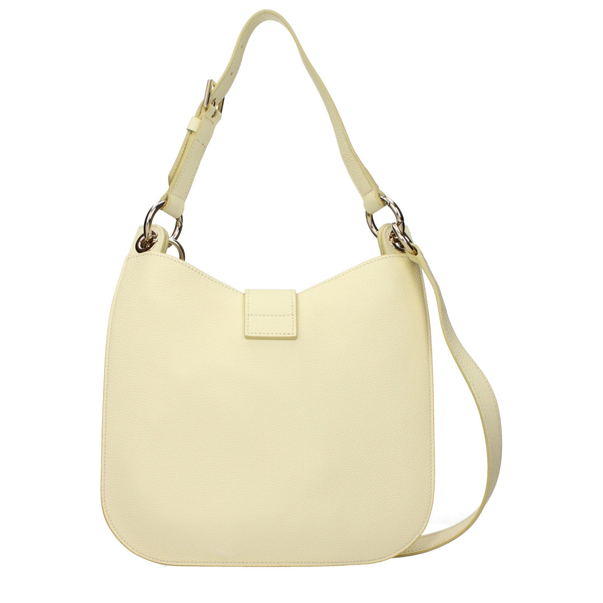 Yellow Leather Shoulder Bag