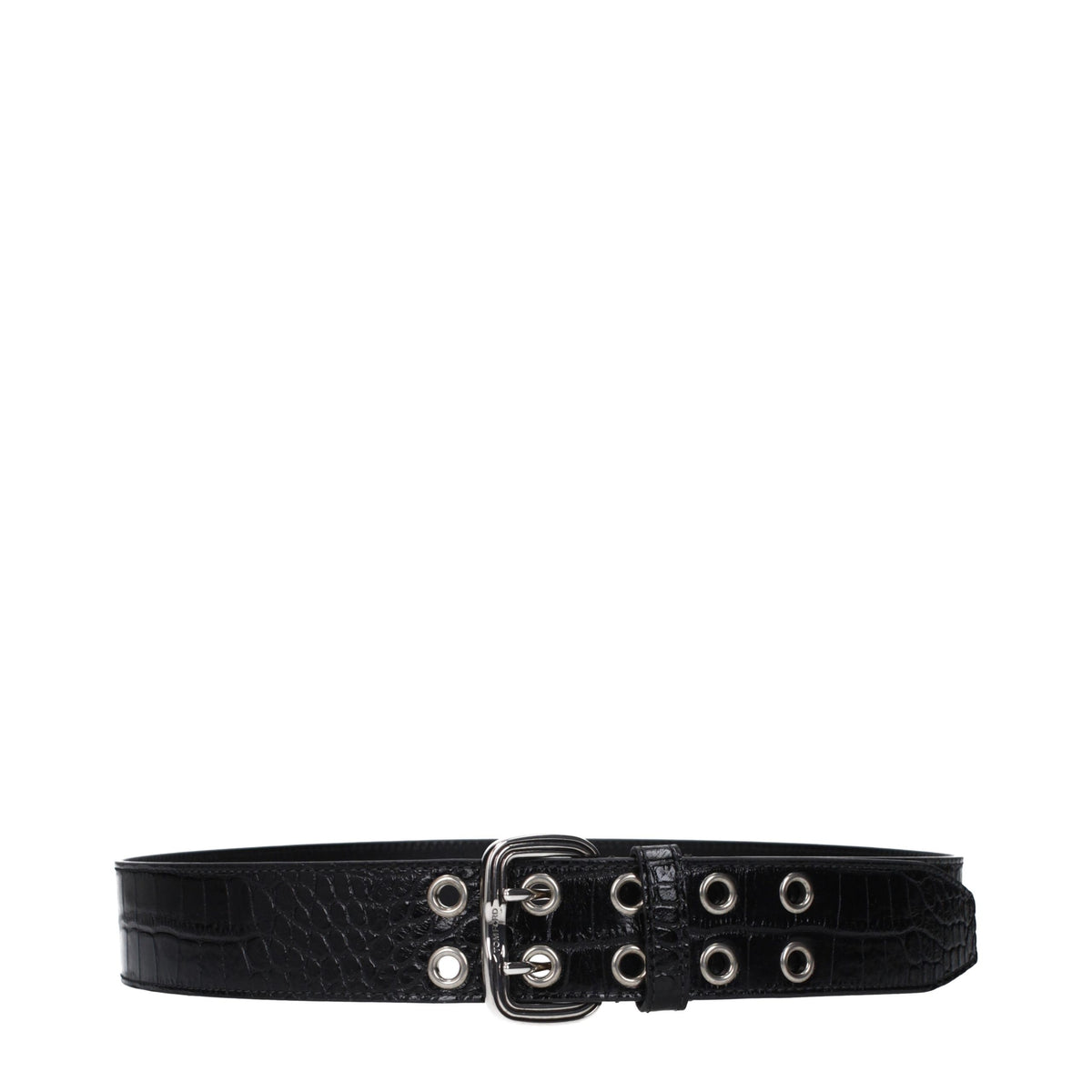 Black Leather Regular Belt