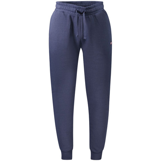 Blue Cotton Mens Sweatpants