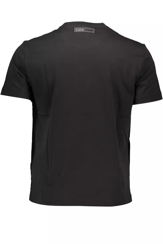 Black Cotton T-Shirt