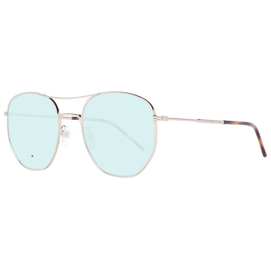 Rose Gold Metal Sunglasses