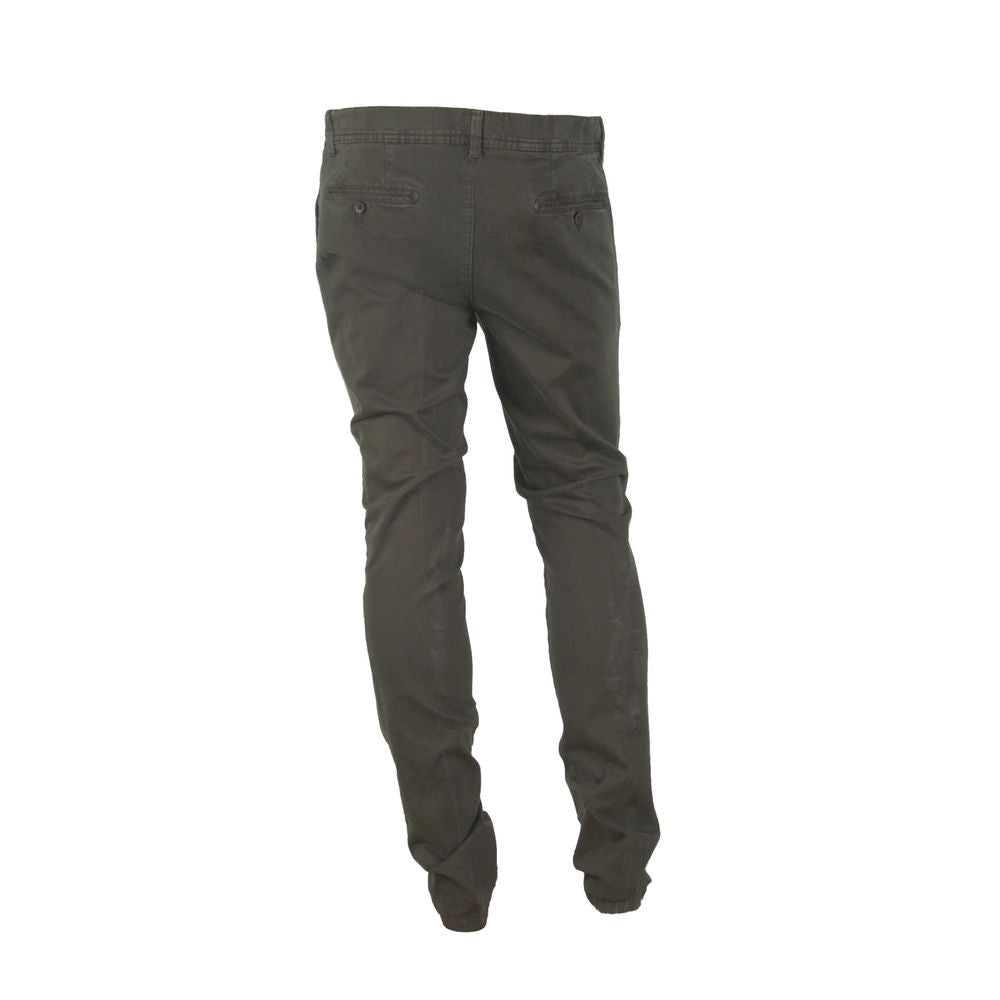 Brown Cotton Pant
