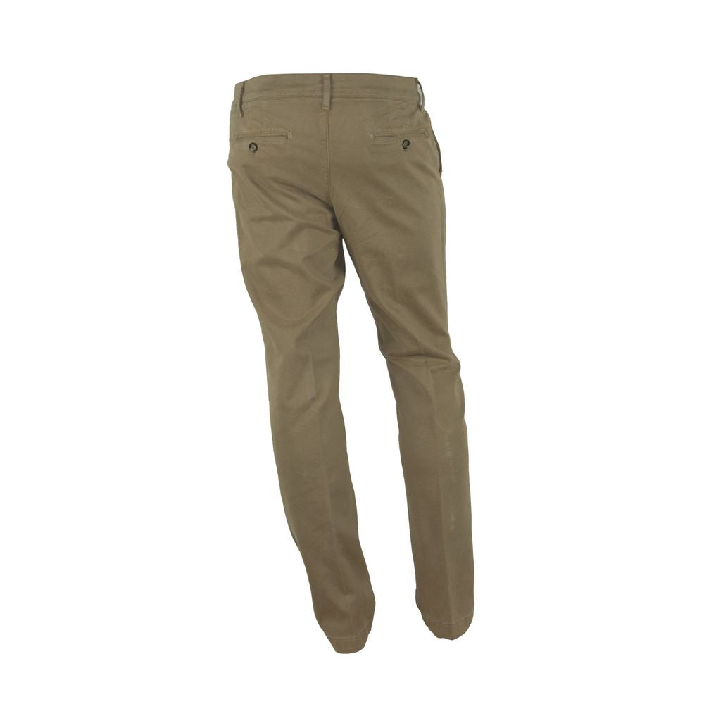 Brown Cotton Pant