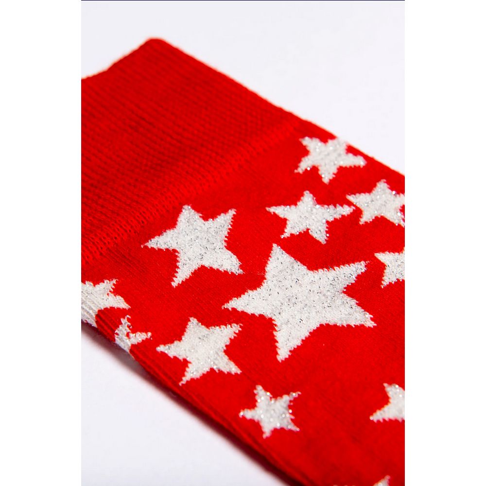 Red Cotton Socks