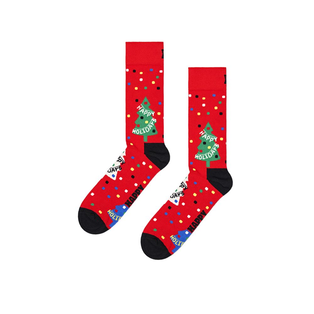 Red Cotton Socks