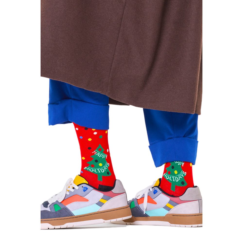 Red Cotton Socks
