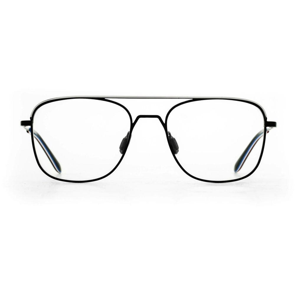 Black Stainless Steel Glasses (Frames)