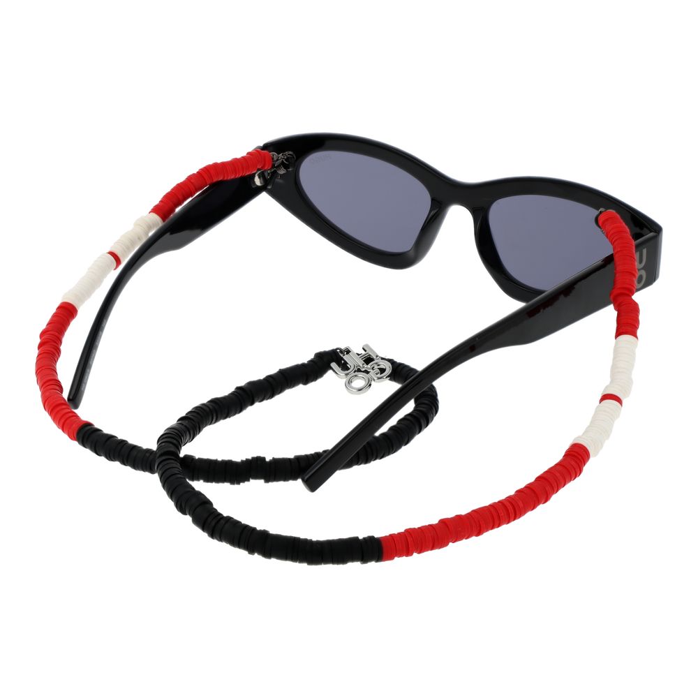 Black Polyamide Sunglasses