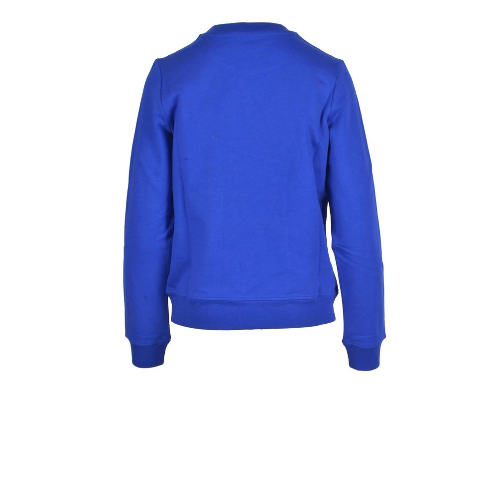 Blue Cotton Sweatshirt