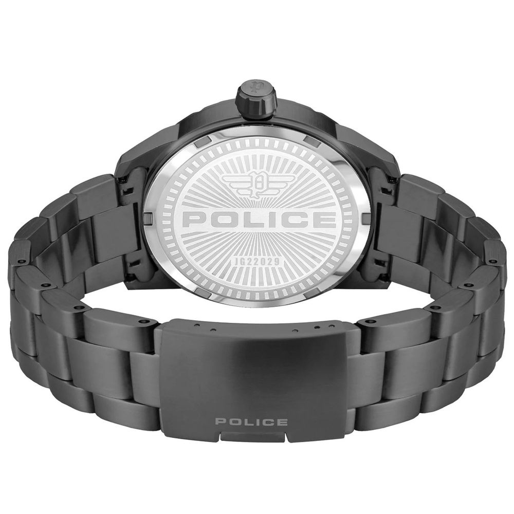 Black Stainless Steel Dress Watch