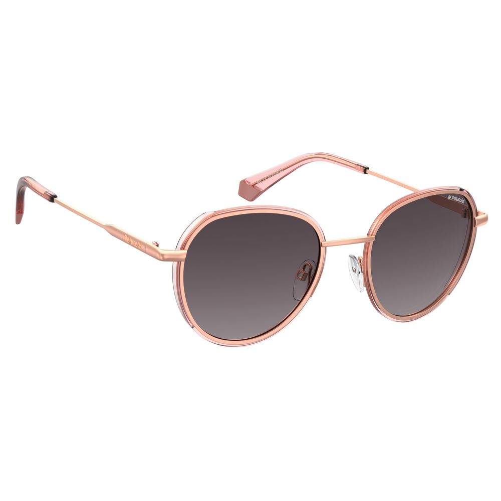 Rose Gold Metal Sunglasses