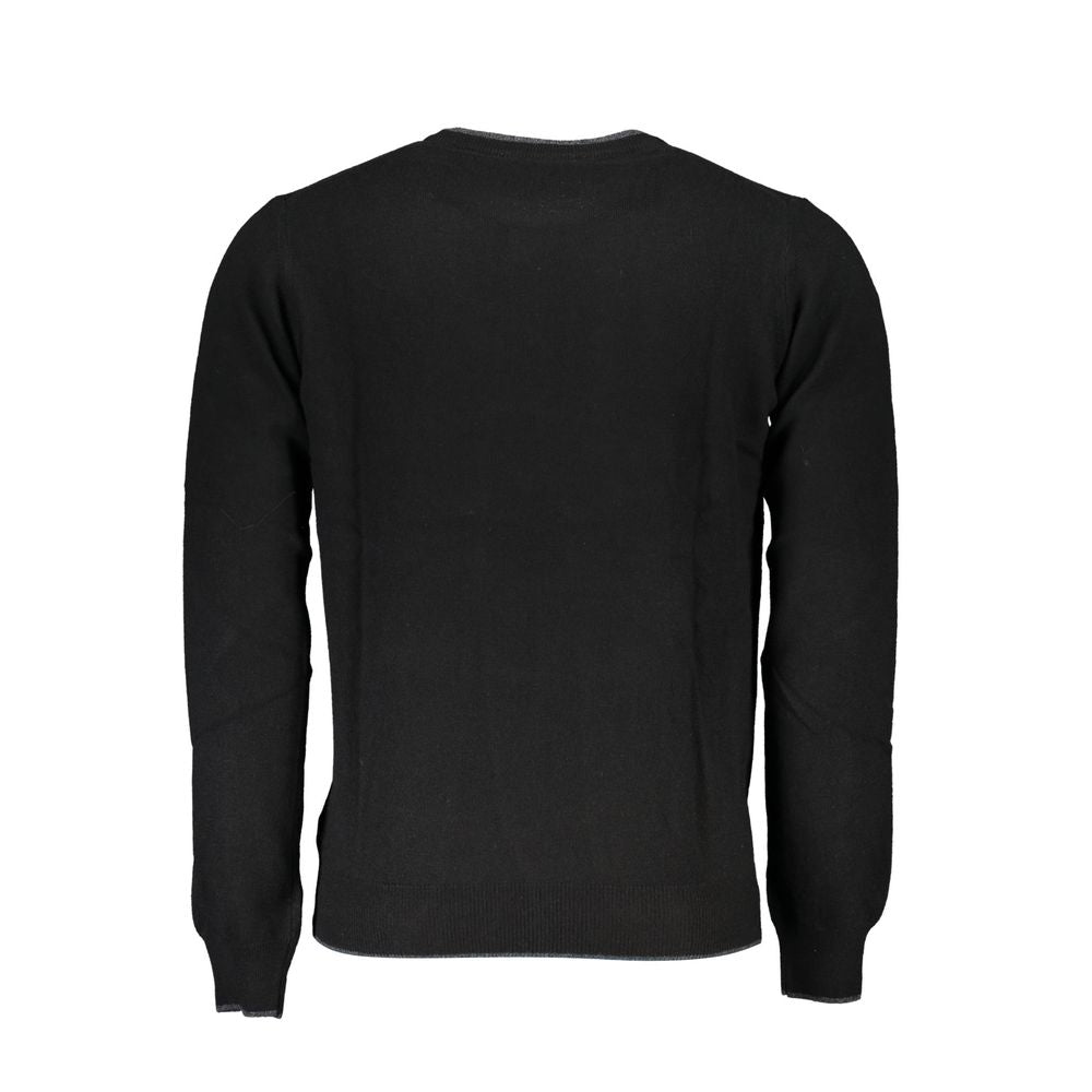 Black Fabric Sweater