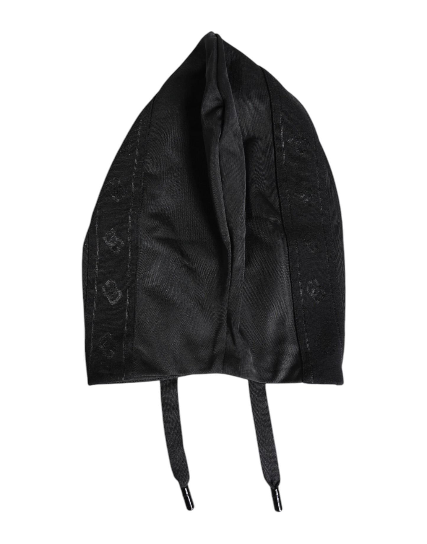 Black Polyester Whole Head Wrap Hat