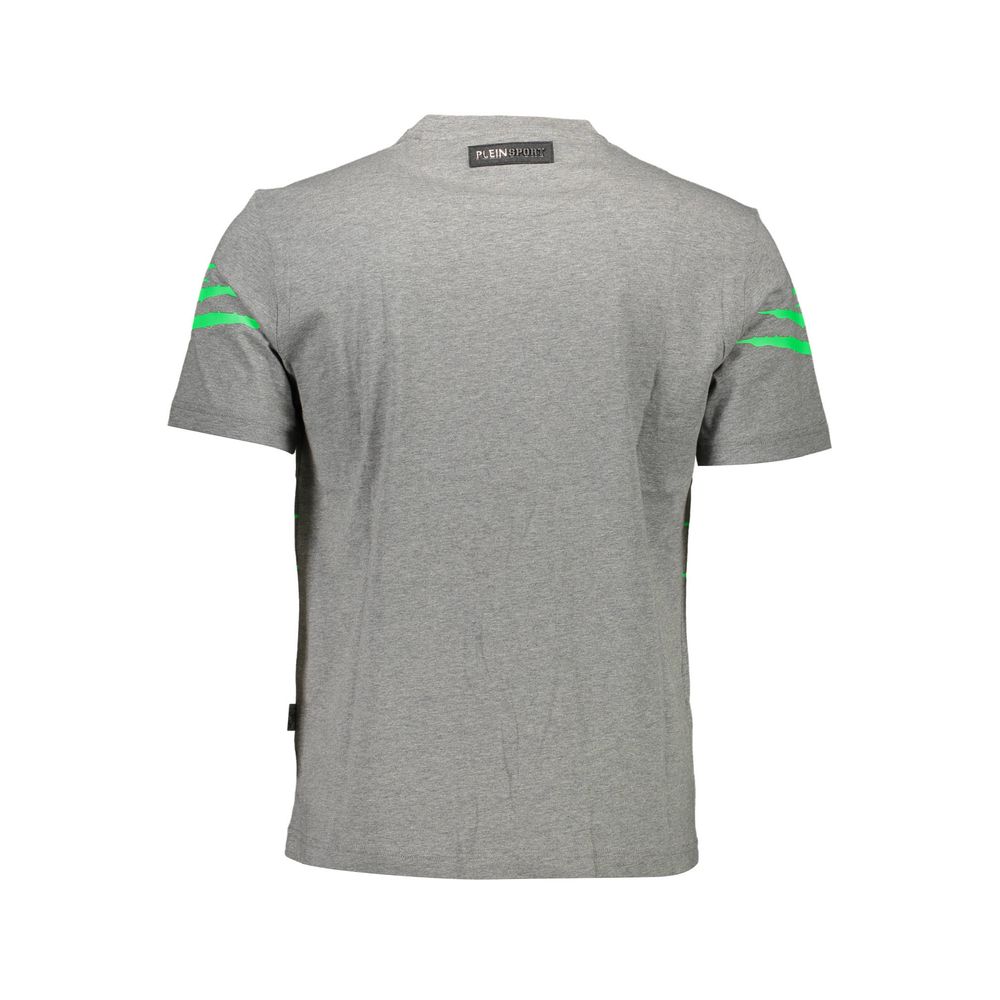 Gray Cotton T-Shirt