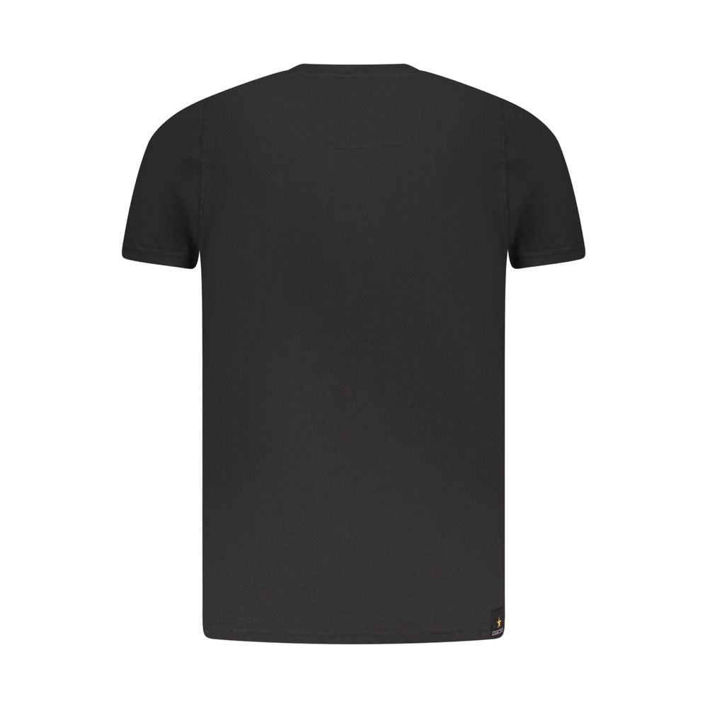 Black Cotton T-Shirt