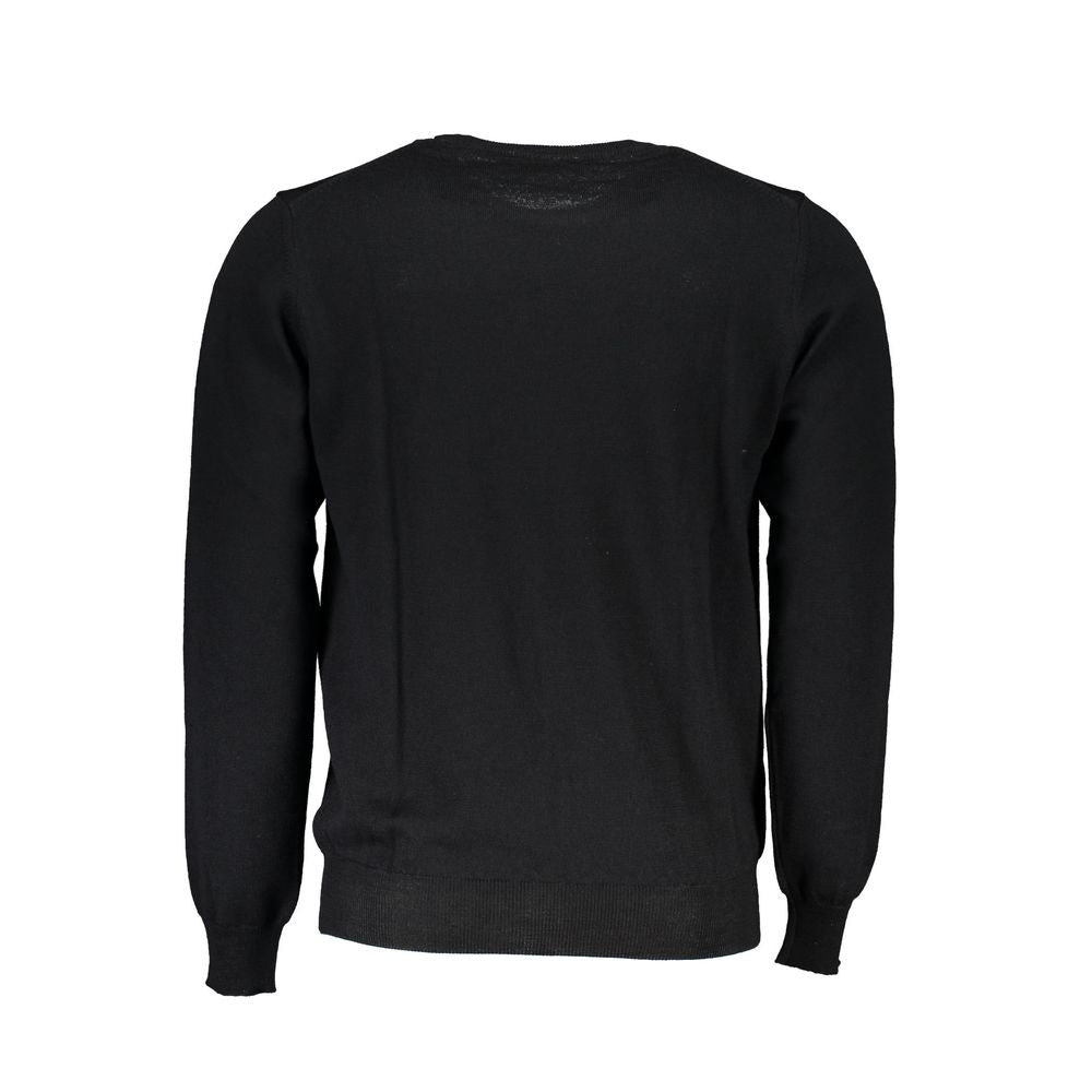 Black Fabric Sweater
