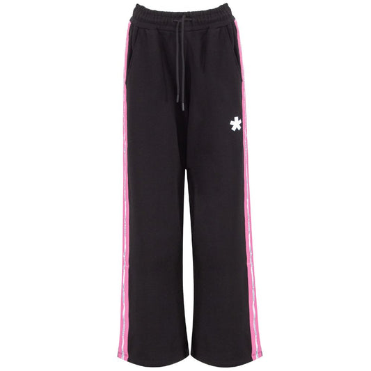 Black Cotton Women Palazzo Pants