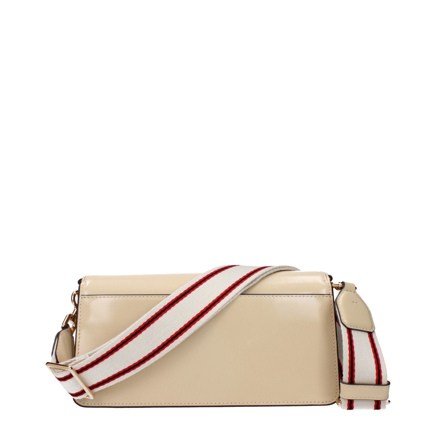 Beige Leather Crossbody Bag