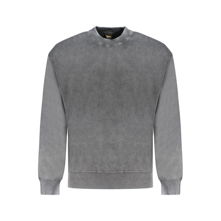 Black Cotton Sweater