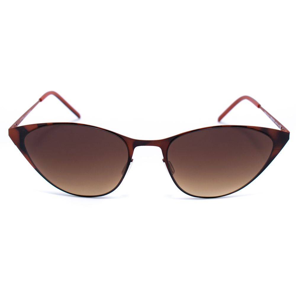 Brown Metal Sunglasses