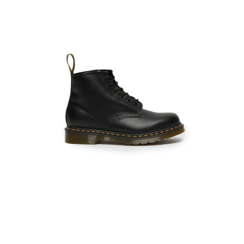Black Leather Athletic Sneakers