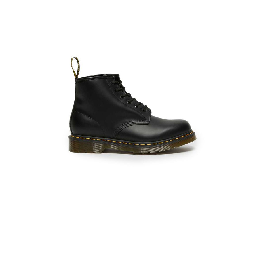 Black Leather Athletic Sneakers