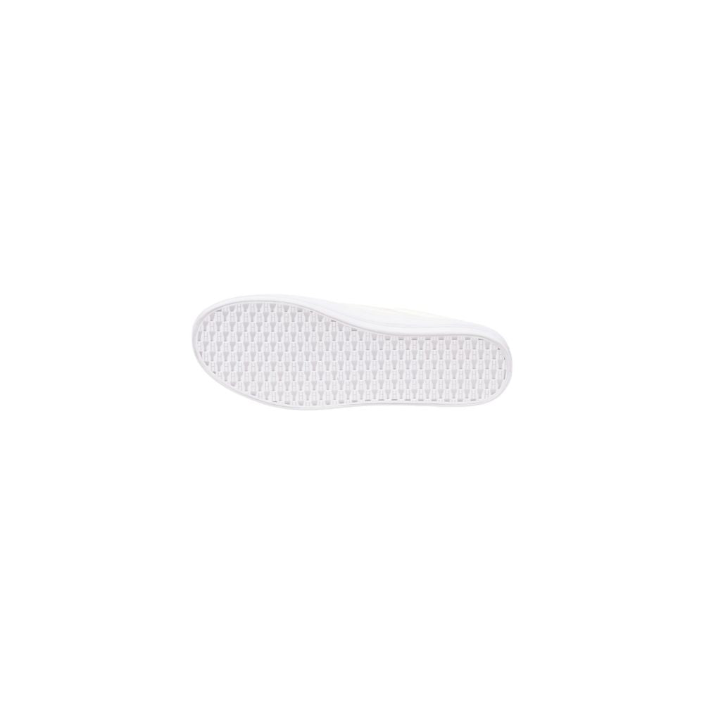 Cream Recycled Cotton Low Top Sneakers