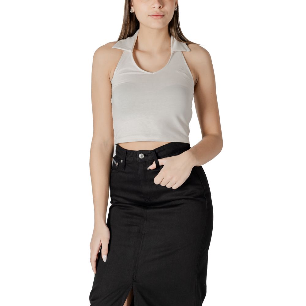 Beige Cotton Top