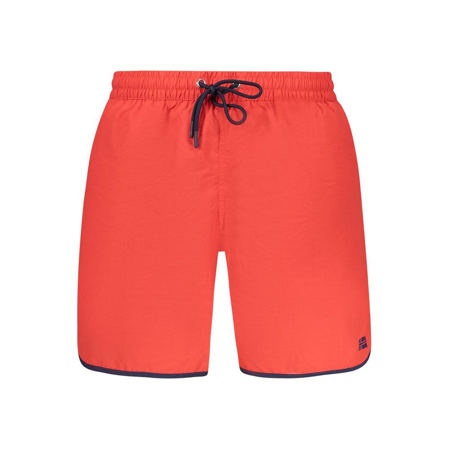 Red Polyamide Swimwear