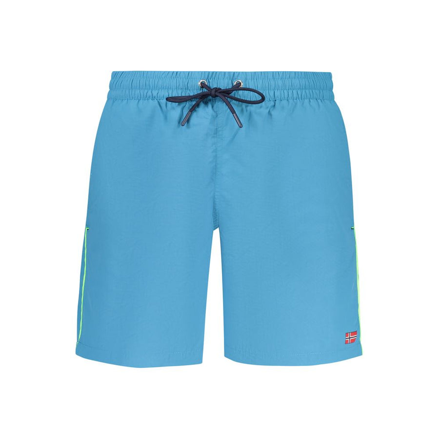 Blue Polyamide Swimwear