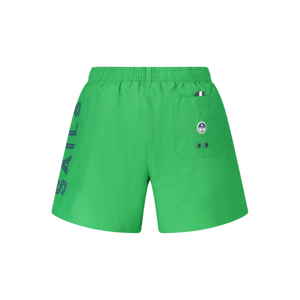 Green Cotton Swimwear
