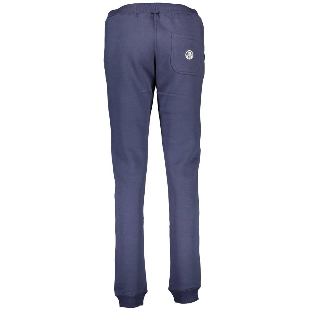 Blue Cotton Pant