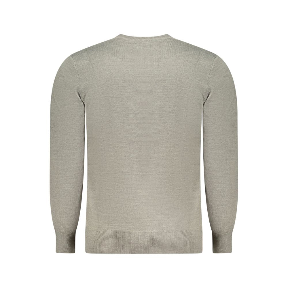 Gray Nylon Sweater