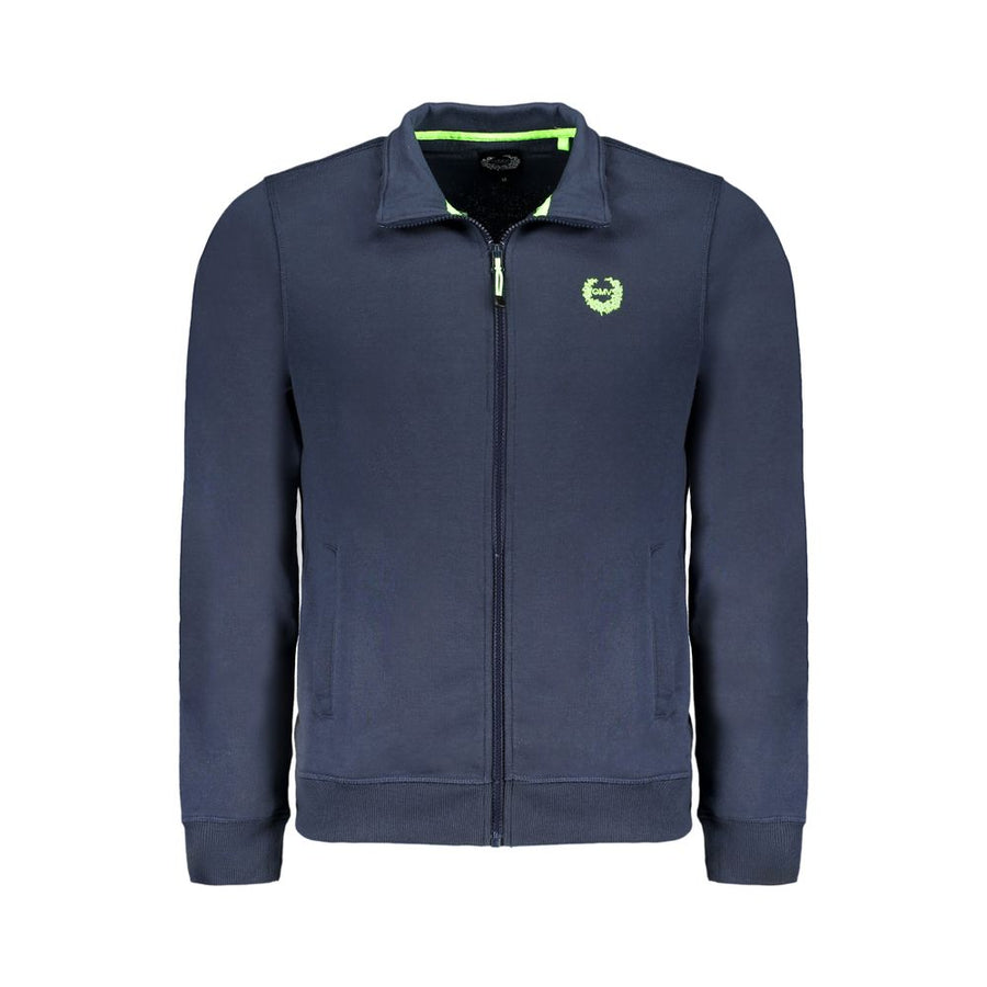 Blue Cotton Sweatshirt