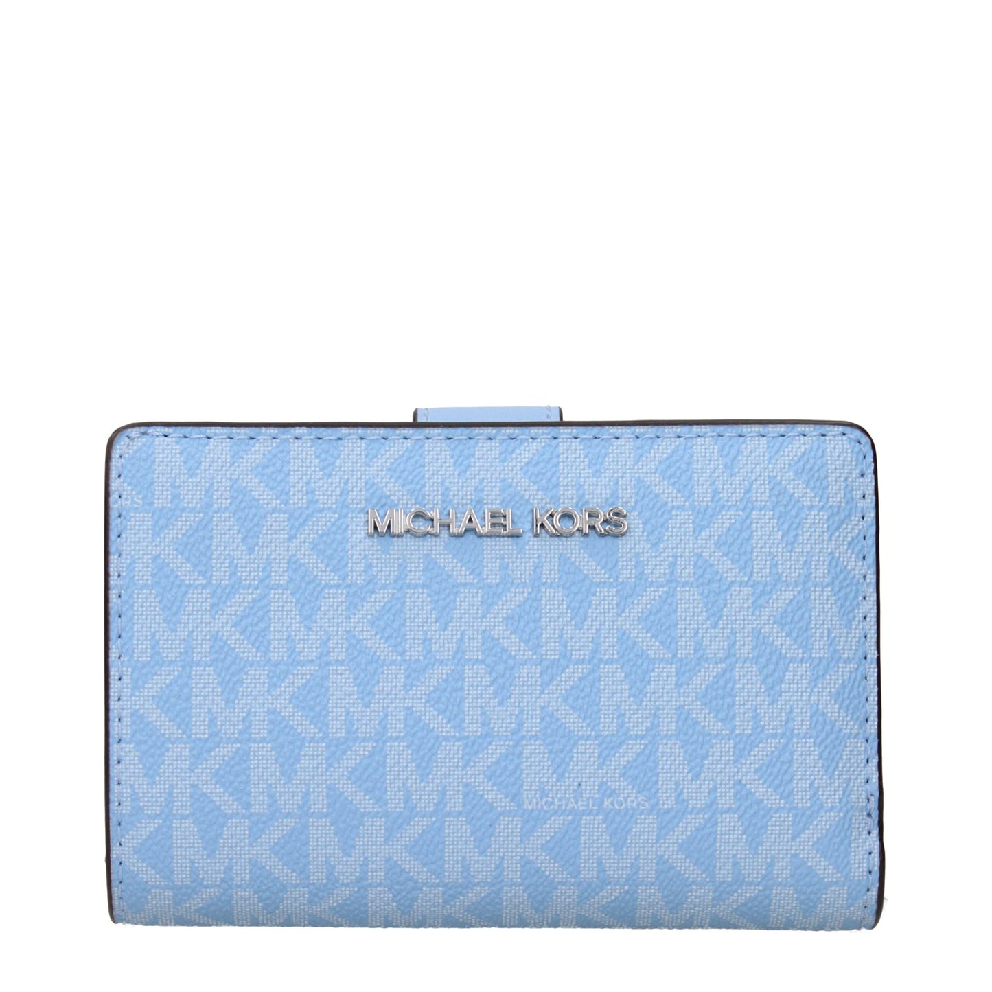 Light Blue Leather Wallets