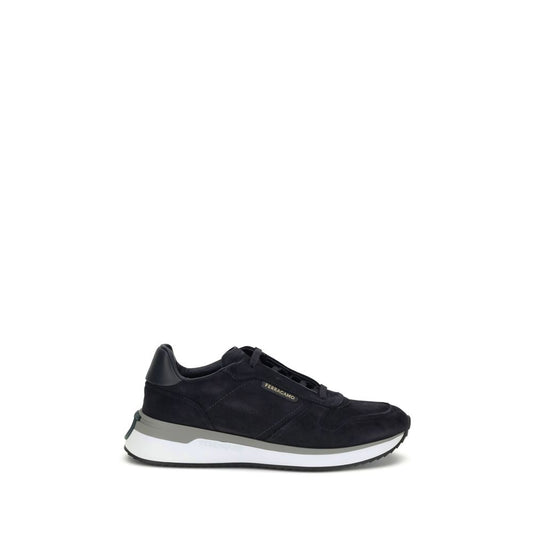 Blue Rubber Athletic Sneakers