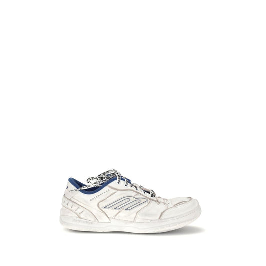 Gray Polyester Athletic Sneakers