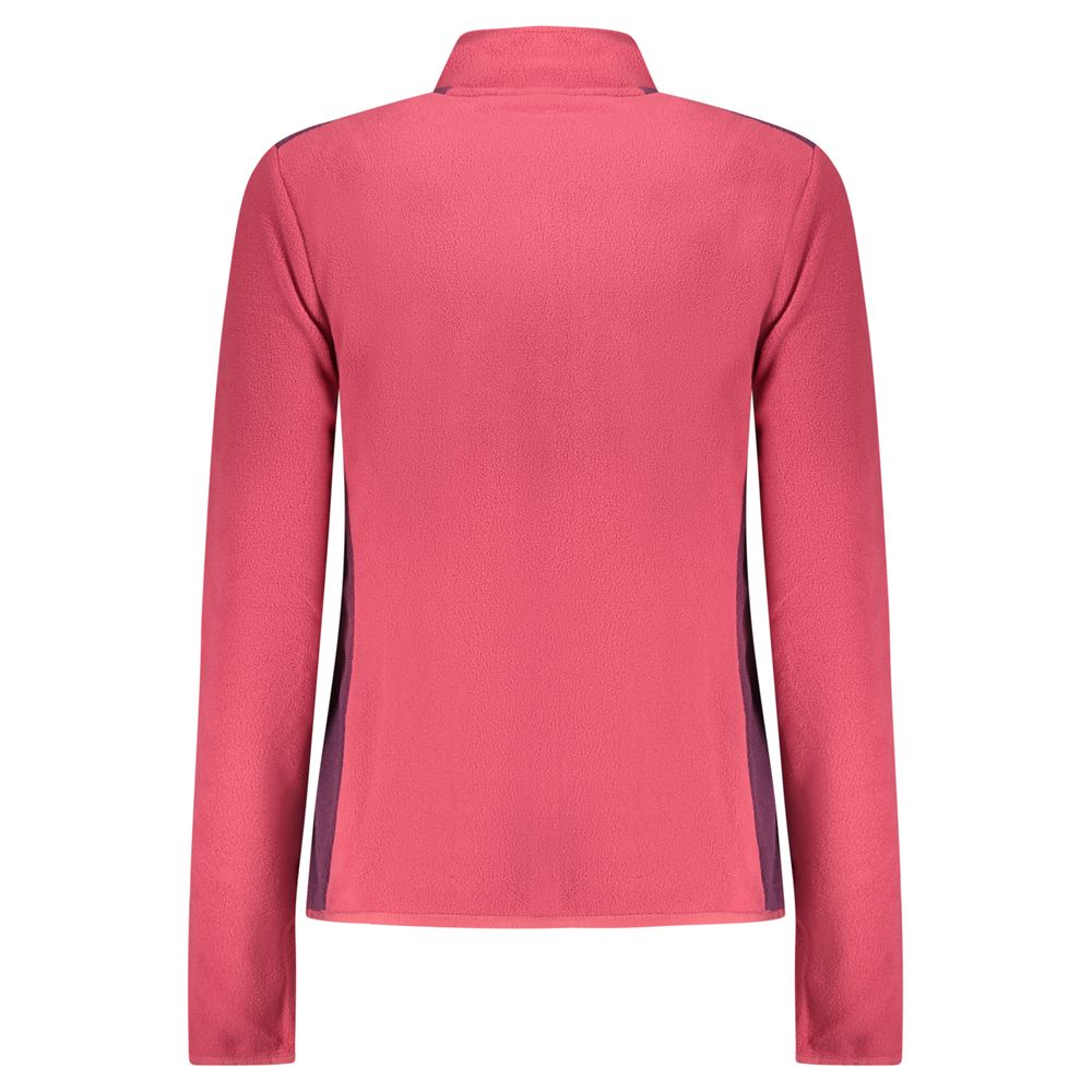 Pink Polyester Sweatshirt