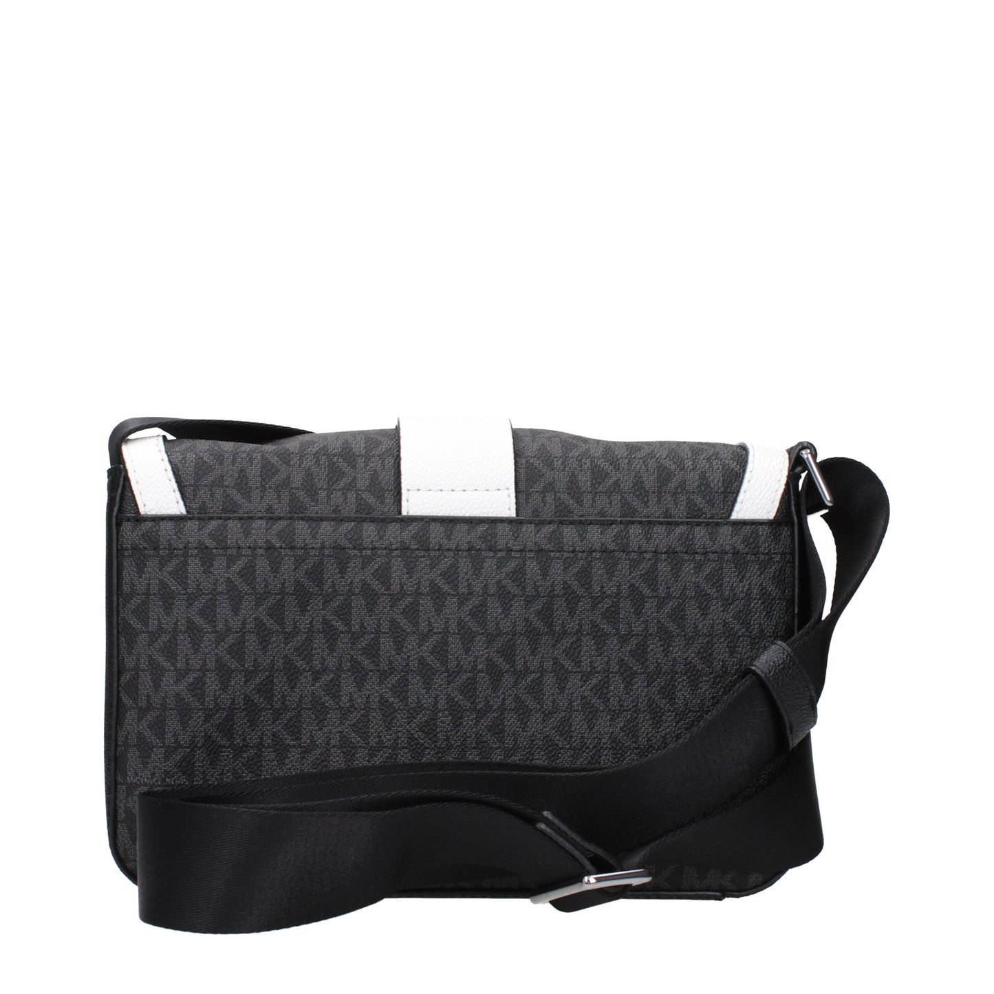 Black Fabric Crossbody Bag