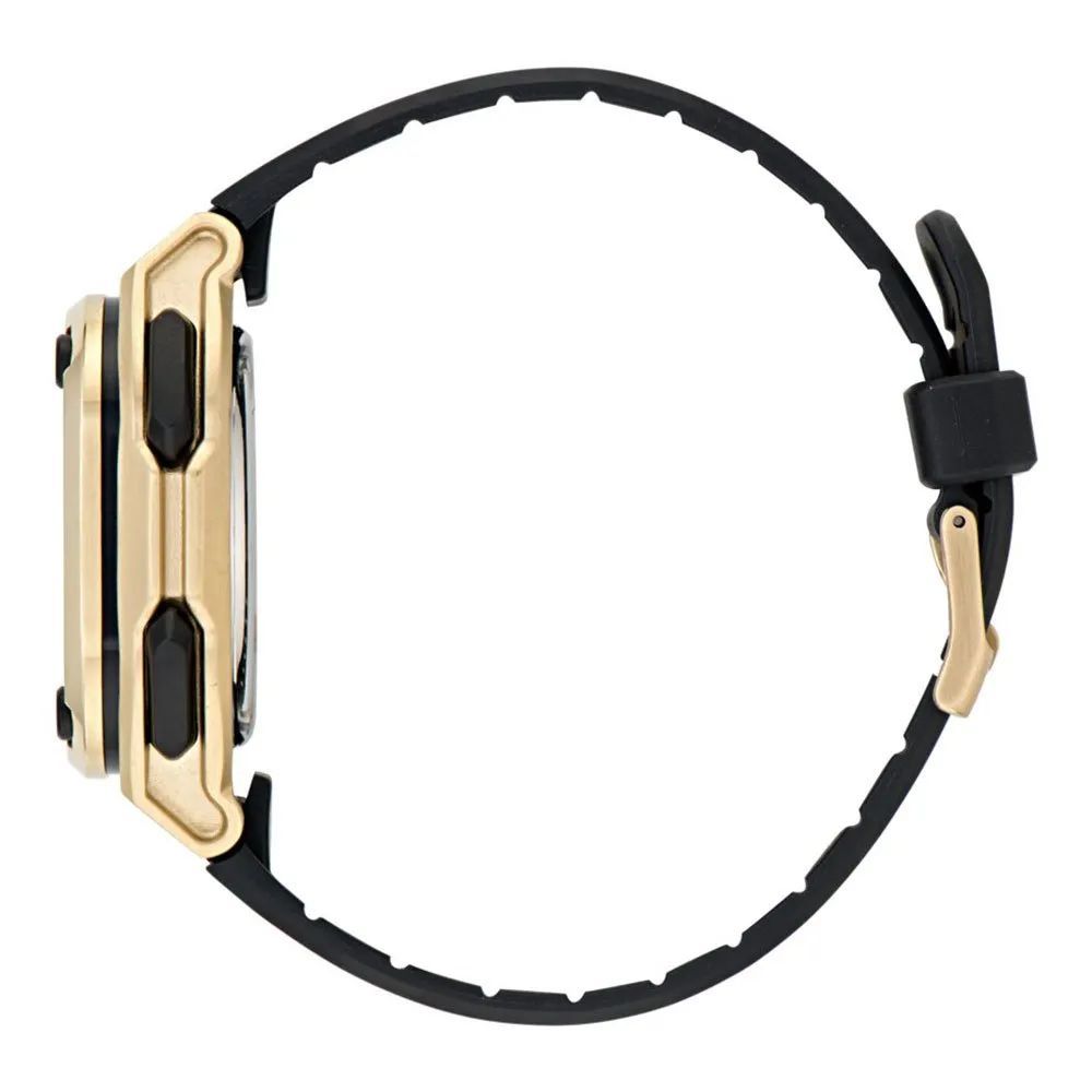 Black Synthetic Sport Watch