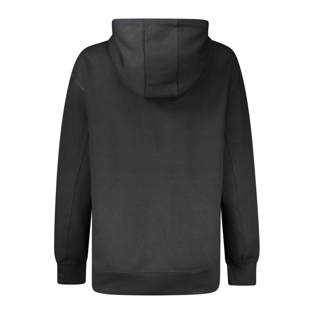 Black Polyester Sweatshirt
