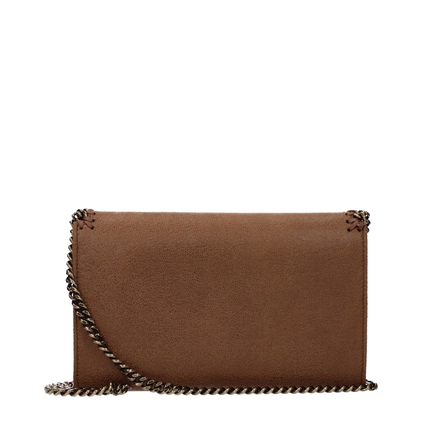 Brown Leather Clutch Bag