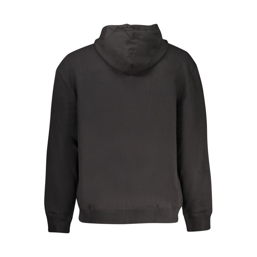 Black Cotton Sweatshirt