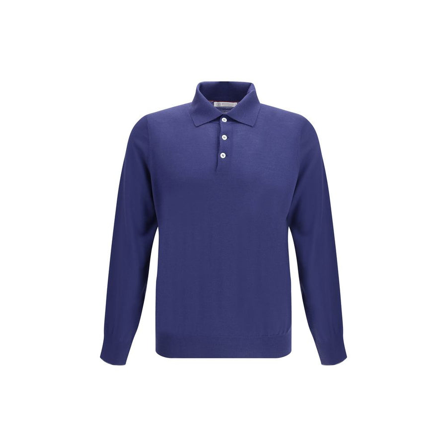 Blue Cashmere Dress Shirt